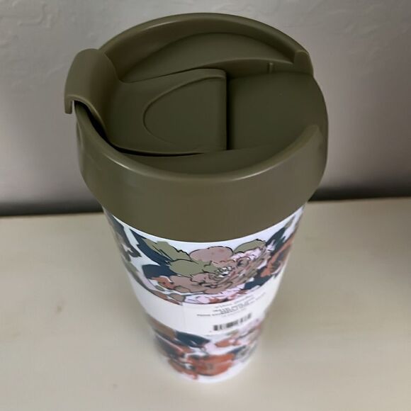 Vera Bradley 16oz Travel Thermal Mug Perfect for Fall Petite Exuberant Floral - Picture 2 of 5